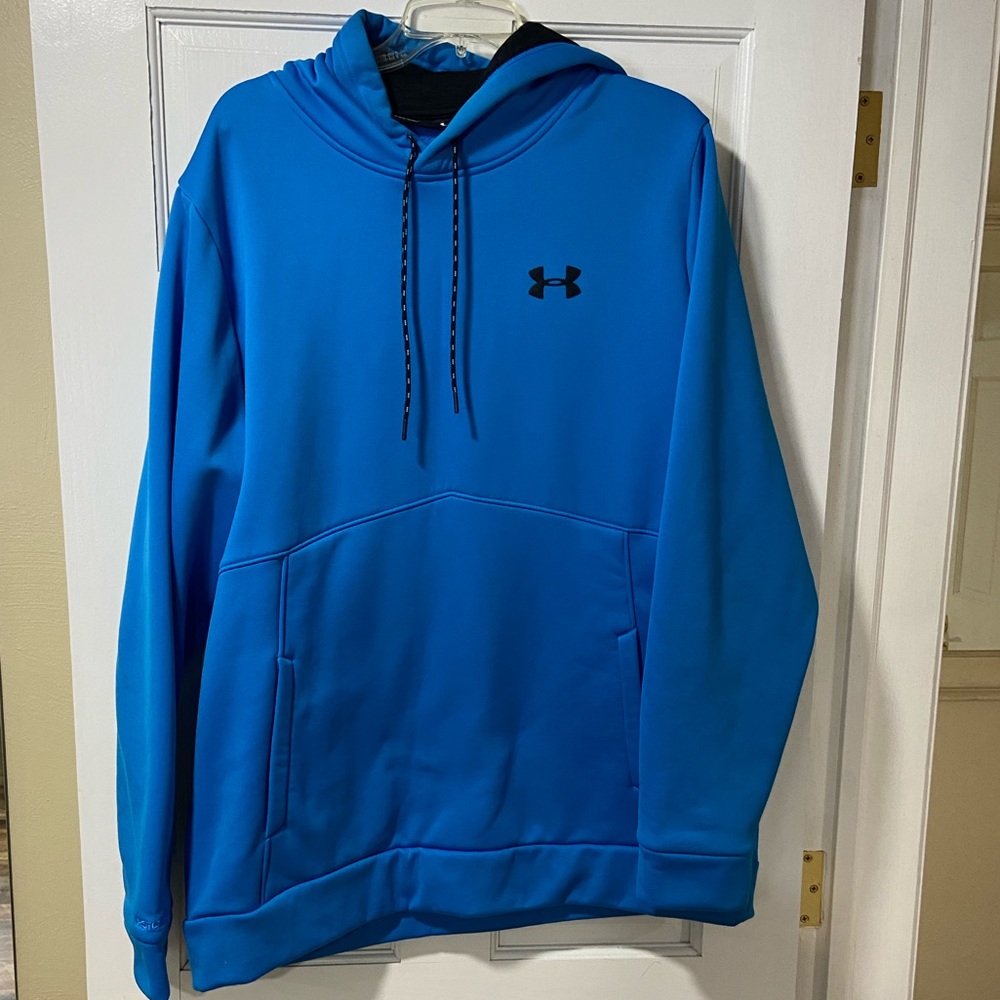 Under Armour Hoodie. XL. Blue. Worn Once.